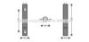 AVA QUALITY COOLING MSD665 Dryer, air conditioning